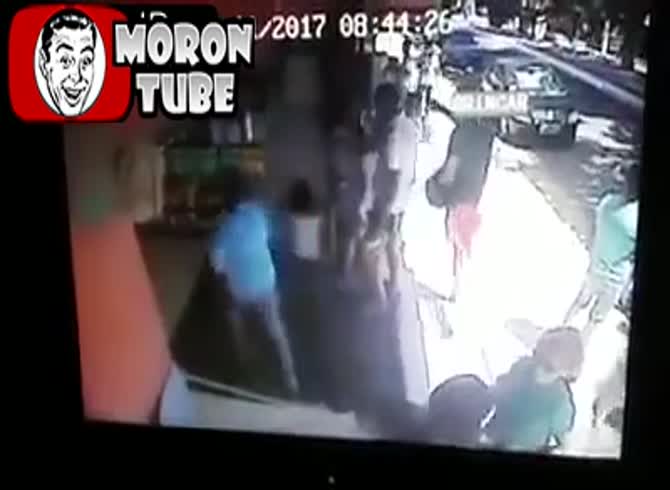 Video :A young woman in Brazil gets shot many times in the head